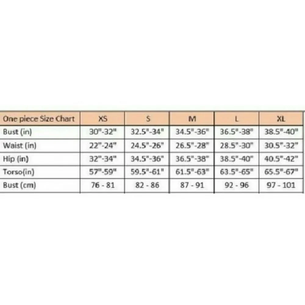 Print One Piece Swimsuits  Monokinis Women B - Picture 5 of 6